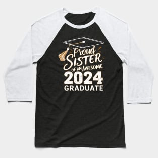 Graduate 2024 sister Baseball T-Shirt